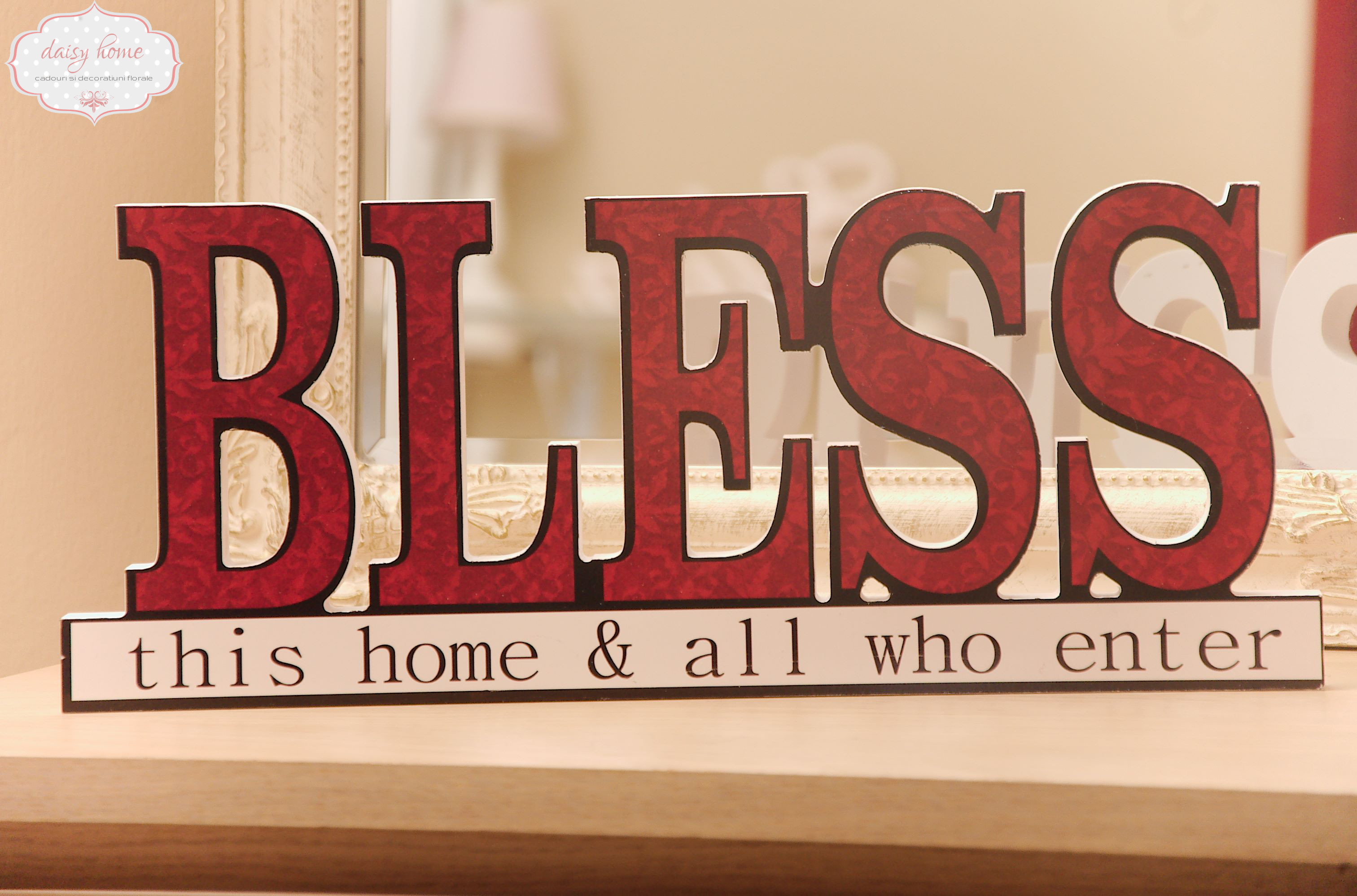 “Bless this home & all who enter”